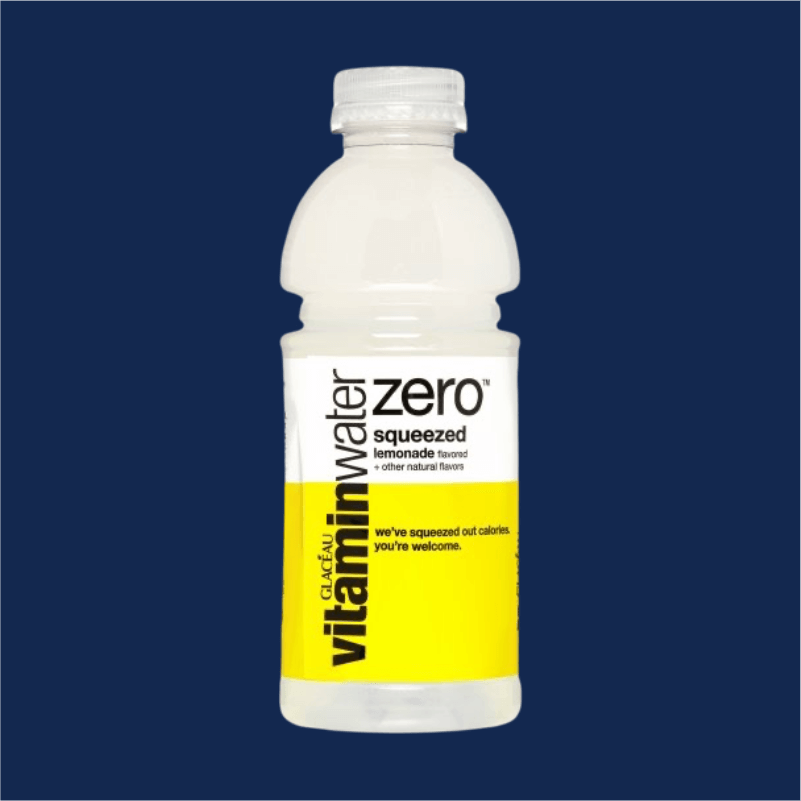 Glaceau Vitamin water zero squeezed lemonade
